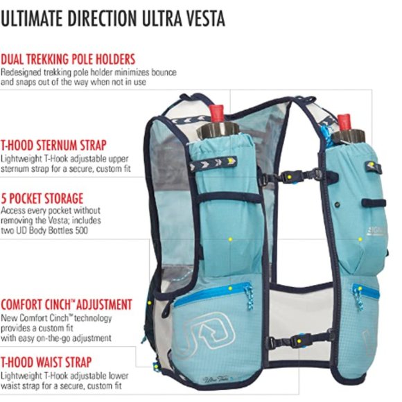 Ultimate Direction Ultra Vesta 4.0 Coral XS/SM main image 7